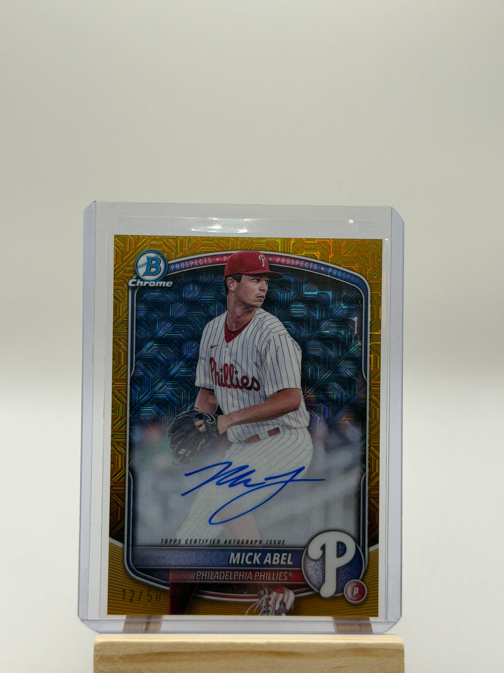 Mick Abel Gold Auto /50