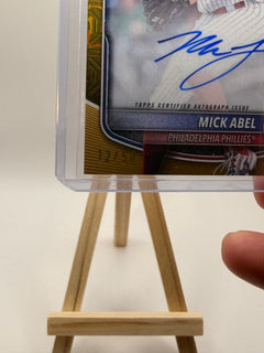 Mick Abel Gold Auto /50