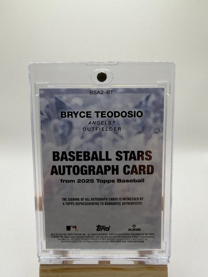 Bryce Teodosio Rookie Auto