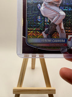 Yeremi Cabrera Burgundy Mojo Refractor