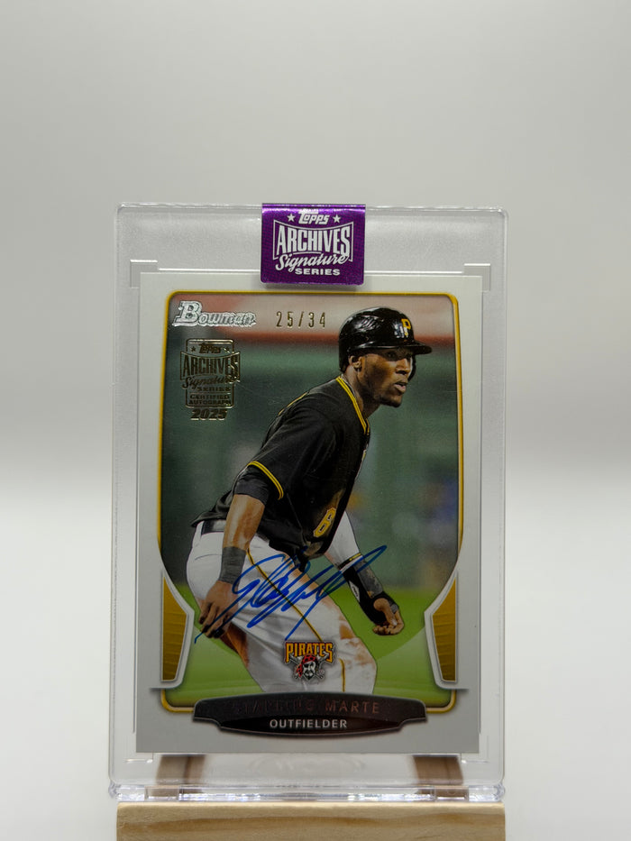 Starling Marte Archives Signature Series Auto /34