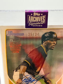Starling Marte Archives Signature Series Auto /34