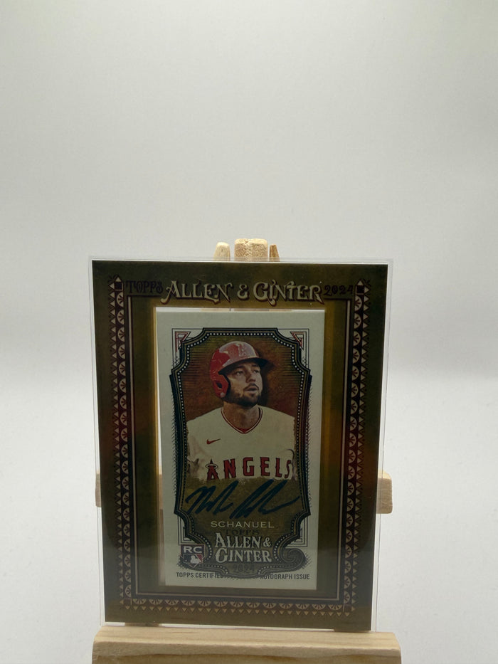 Nolan Schanuel Allen and Ginter Mini Auto