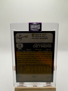 Reid Detmers Archives Signature Auto /60