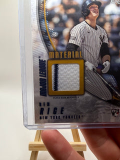 Ben Rice Major League Material Relic Gold /50