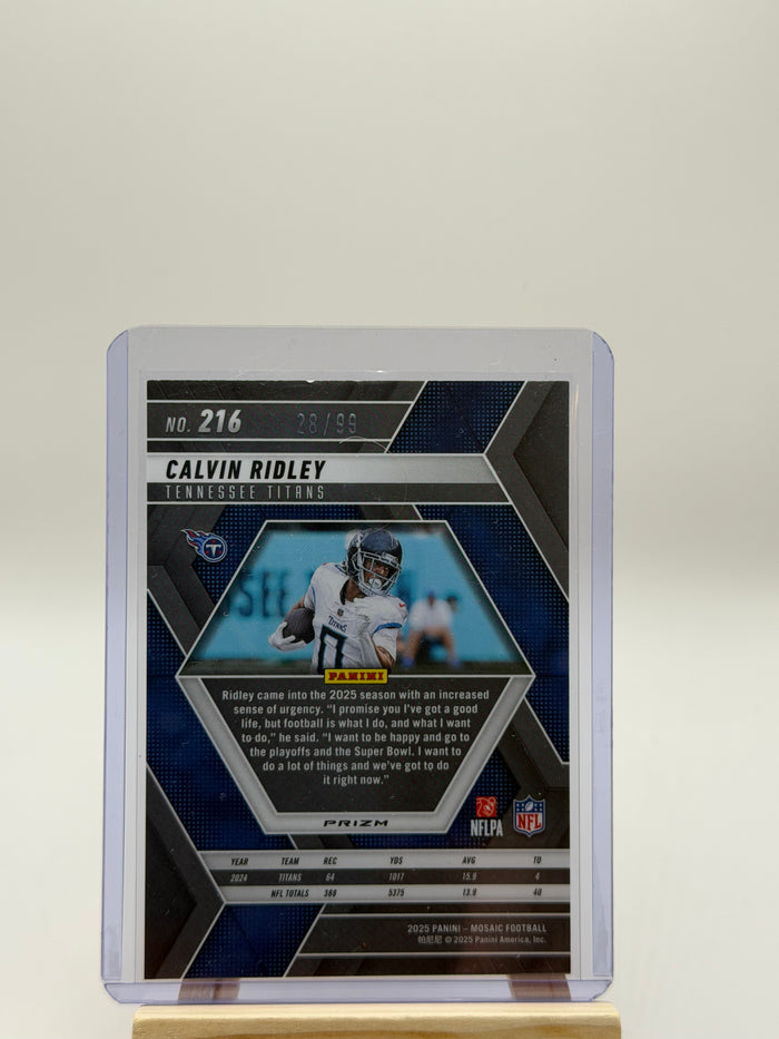 Calving Ridley Blue Mosaic /99