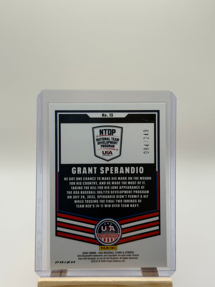 Grant Sperandio Orange Pulsar /249
