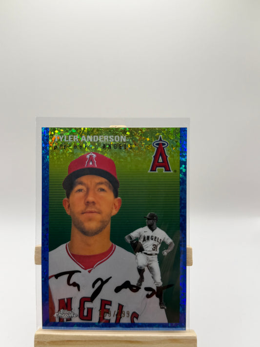 Tyler Anderson Mini Blue Diamond /199