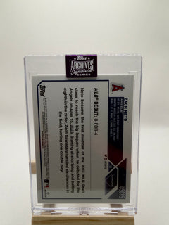 Zach Neto Archives Signature Auto /9