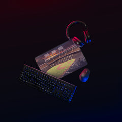 Large Padded Non-Slip Mousepad - Baseball Stadium Print