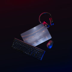 Large Padded Non-Slip Mousepad - Hockey Arena Print