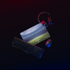 Large Padded Non-Slip Mousepad - Football Stadium Print