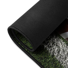 Large Padded Desk Pad - Classic Football Print