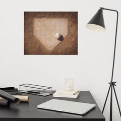 Enhanced Matte Paper - Classic Baseball Print