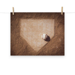 Enhanced Matte Paper - Classic Baseball Print