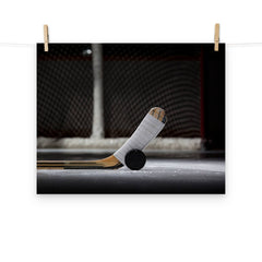 Enhanced Matte Paper - Classic Hockey Print