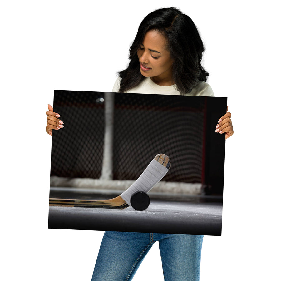Enhanced Matte Paper - Classic Hockey Print