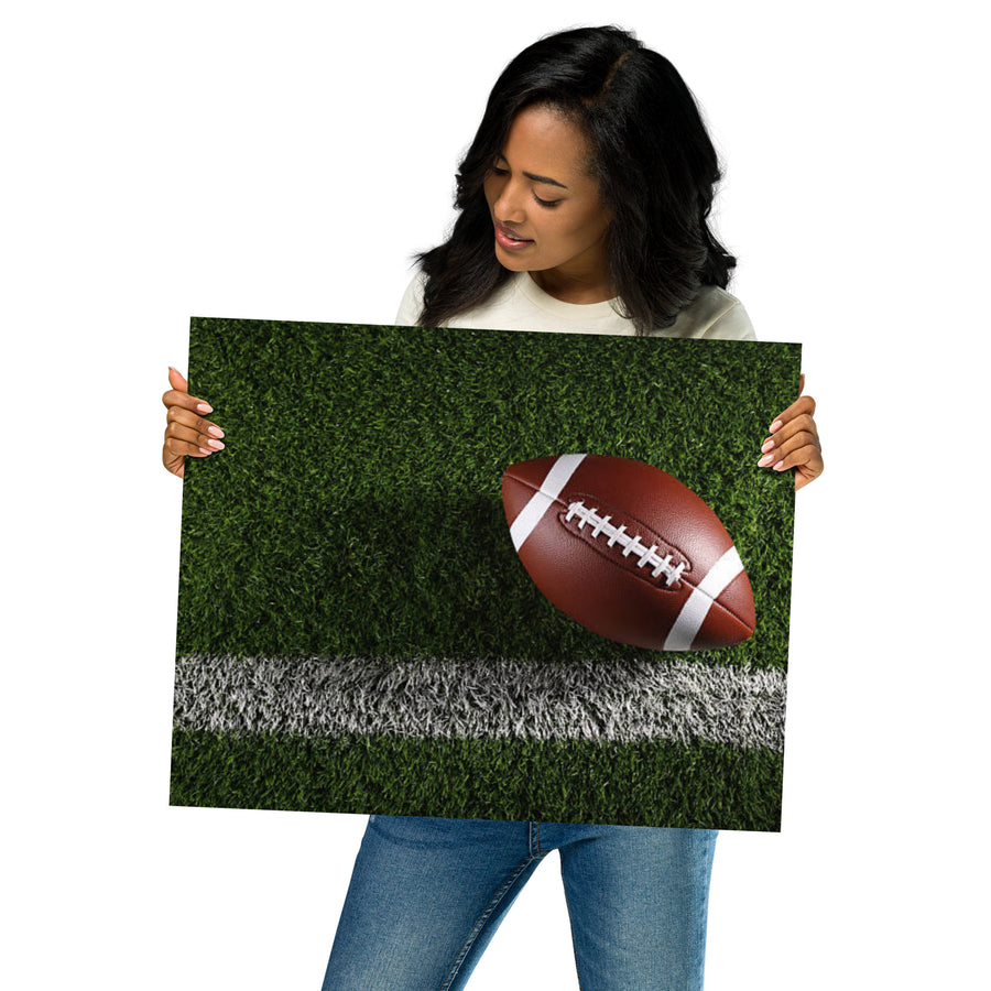 Enhanced Matte Paper - Classic Football Print